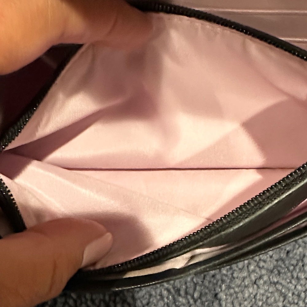 Coach Black Patterned Wallet With Silver Buckle - image 4